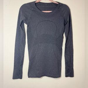 Lululemon Grey Swiftly Tech Long sleeve